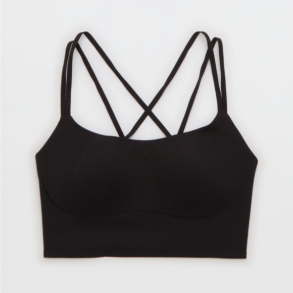 OFFLINE By Aerie Real Me Hold Up! Strappy Sports Bra, XXS, NWT - Picture 1 of 6